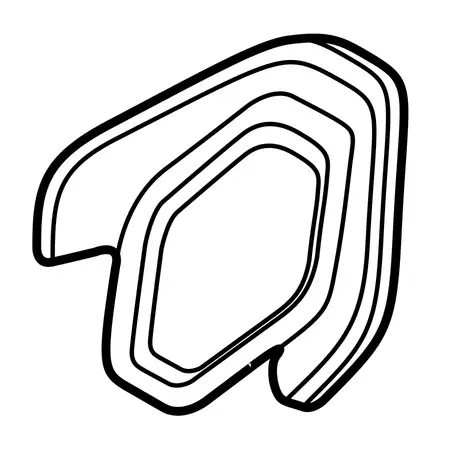 Orig. Renault Tr&auml;ger Emblem 628686771r