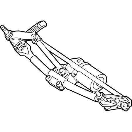 Orig. Renault Scheibenwischerbock Mit Motor 288009286r