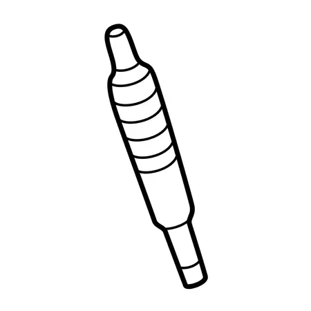 Orig. Renault Gl&uuml;hkerze 110659823r