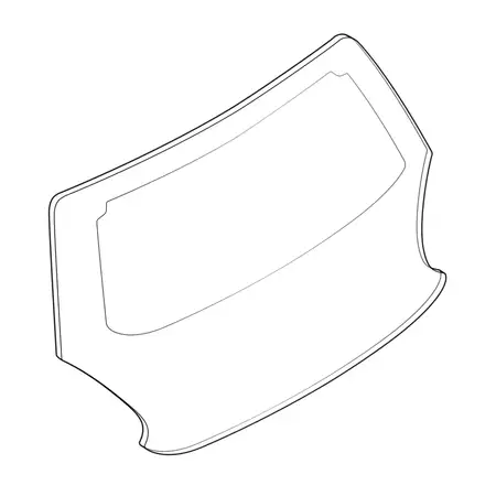 Orig. Toyota Heckscheibe Heizbar/get&ouml;nt 681050h091