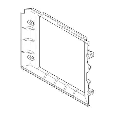Orig. Renault K&uuml;hlerverkleidung 215595838r