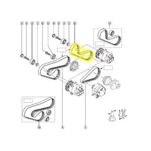Orig. Renault Hauptriemen 8200830190