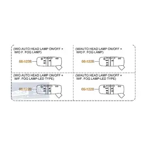 Orig. Mazda Kombischalter Seitlich Baek66122