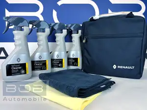 Orig. Renault Clean-Box Fahrzeugpflegeset mit praktischer Tasche 7717276754
