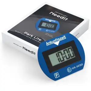 Needit Elektronische Parkscheiben | Park Lite Blau