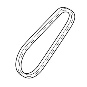 Orig. Renault Hauptriemen 8201060429