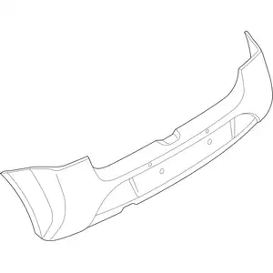 Orig. Renault Stossf&auml;ngerverkleidung 850109039r