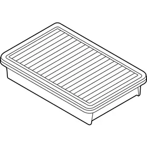 Orig. Mazda Luftfiltereinsatz Pah9133a0a