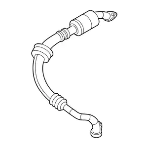 Orig. Renault Schlauch Kompressor / Verdampfer 924542015r