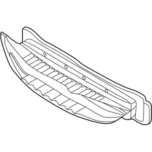 Orig. Hyundai Luftf&uuml;hrung Unten 863703z501