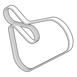 Orig. Renault Hauptriemen 117205052r