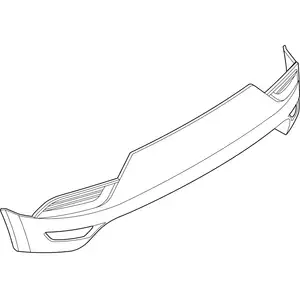 Orig. Renault Stossf&auml;nger Unterteil 850b24277r