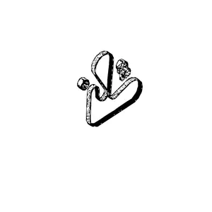 Orig. Renault Hauptriemensatz 117206746r