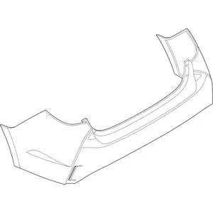 Orig. Toyota Stossf&auml;ngerverkleidung 521590z948