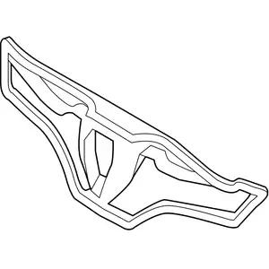 Orig. Renault Halter K&uuml;hlergrill 628109906r