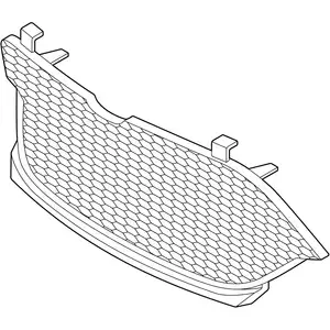Orig. Toyota Luftgitter Unten
