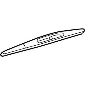 Orig. Toyota Scheibenwischerblatt Hinten 85242f4010