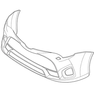 Orig. Toyota Stossf&auml;nger Verkleidung 5211905921