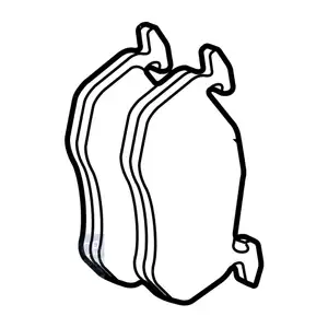 Orig. Jaguar Bremsklotzsatz