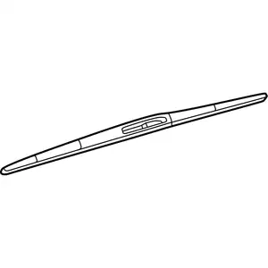 Orig. Hyundai Scheibenwischerblatt Hinten 983601g000