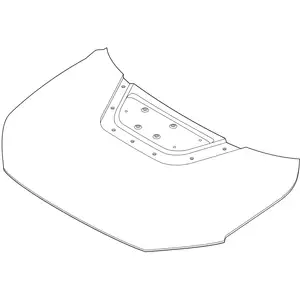 Orig. Hyundai Deckel Vorn 66400j9000