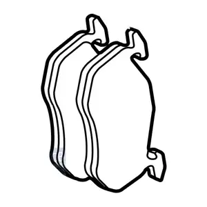 Orig. Jaguar Bremsklotzsatz