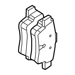 Orig. Toyota Bremsklotzsatz 0446602292