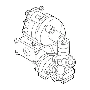 Orig. Mazda Turbolader Sh1813700b