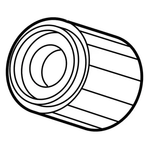 Orig. Hyundai &Ouml;lfiltereinsatz 263202a501