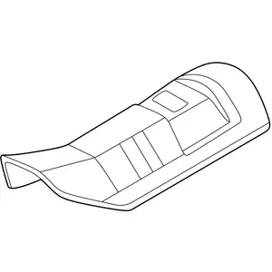 Orig. Mazda Hitzeschutz Auspuffrohr Vorne Bbm456442b