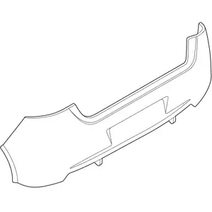 Orig. Toyota Stossf&auml;ngerverkleidung