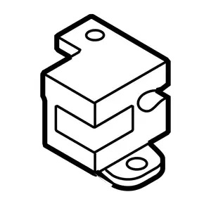 Orig. Renault Befestigungssatz Vorne 206510005r