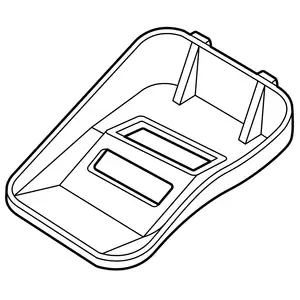 Orig. Renault Blende Konsole Dachverkleidung 739108772r