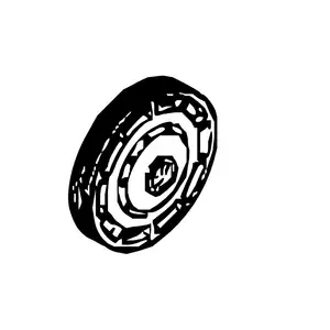 Orig. Renault Riemenscheibe Kurbelwelle 123033245r