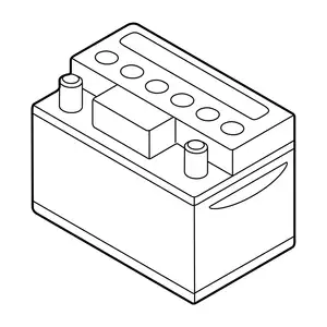Orig. Toyota Batterie 28800yzzpd