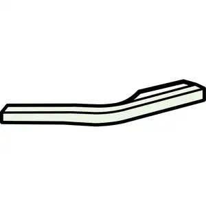 Orig. Renault Satz Zierleisten Seitlich 260e26312r