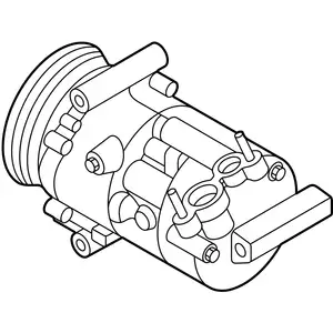 Orig. Renault Kompressor Klimaanlage 926006266r