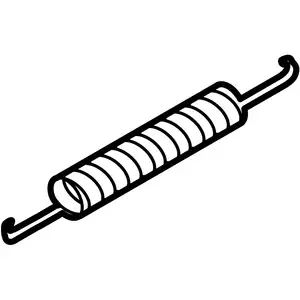 Orig. Renault Federsatz Bremstrommel 440268979r