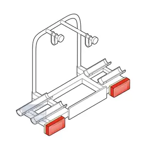 Orig. Jaguar Fahrradtr&auml;ger