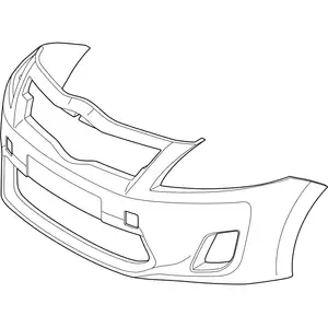 Orig. Toyota Stossf&auml;nger Verkleidung 521190z907