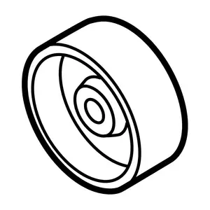 Orig. Land Rover Spannrolle Lr016138