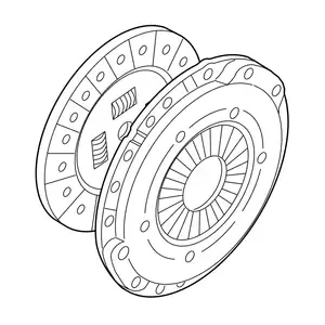 Orig. Renault Kupplungsdruckplatte/scheibe 302050831r