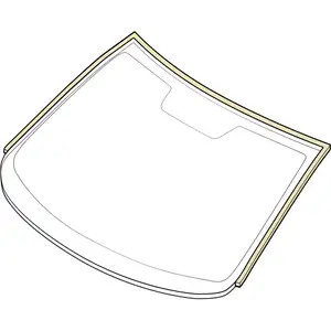 Orig. Mazda Frontscheibe Get&ouml;nt/heizb.m.regensensor Bhc163900b00