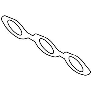 Orig. Renault Auspuffkr&uuml;mmerdichtung 1. Reihe 8200753462