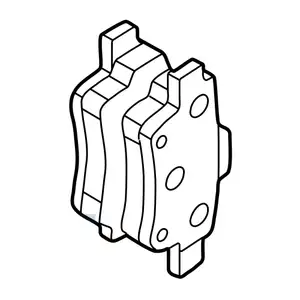 Orig. Jaguar Bremsklotzsatz