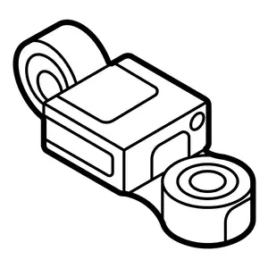 Orig. Mazda Lenk/z&uuml;ndschloss B38n66150