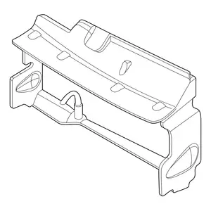 Orig. Renault K&uuml;hlerverkleidung 215542358r
