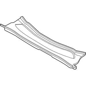 Orig. Renault Abdeckung Wasserkasten 668100006r