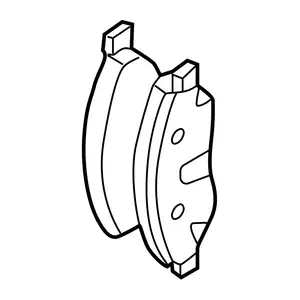 Orig. Hyundai Bremsklotzsatz 5810105a10