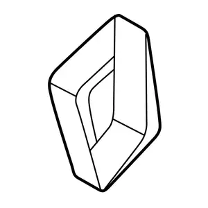 Orig. Renault Emblem 628904053r